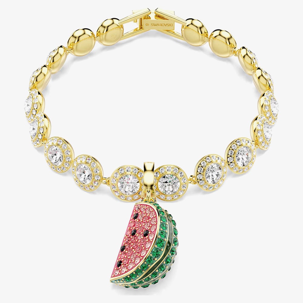 Swarovski Idyllia 18ct Gold Tone Plated Watermelon Charm 5743134