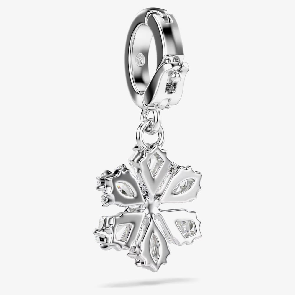 Swarovski Idyllia Rhodium Plated Snowflake Charm 5755513