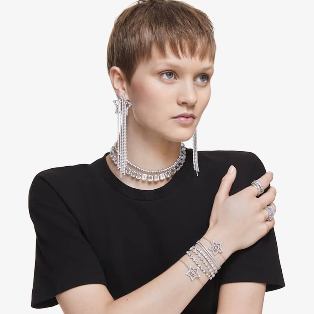 Swarovski Emily Clear Crystal Tennis Bracelet 1808960