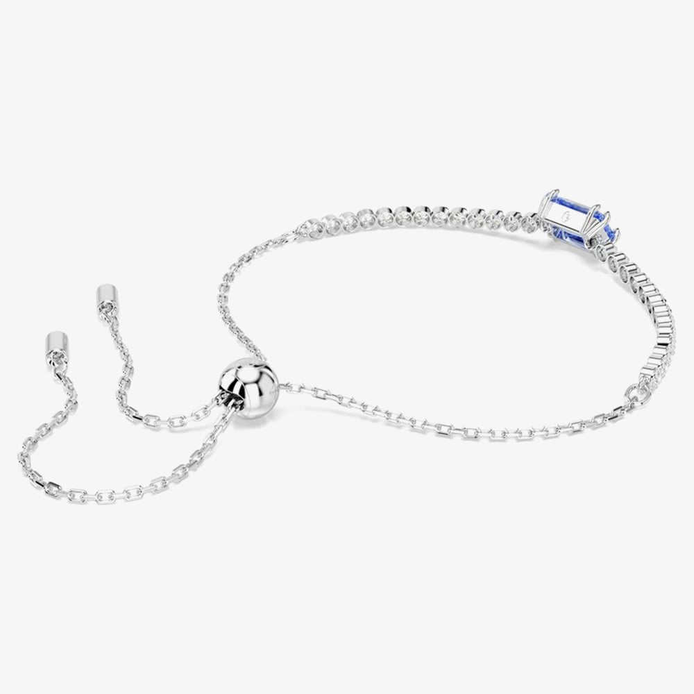 Swarovski Matrix Tennis Blue Zirconia Crystal Bracelet 5693412