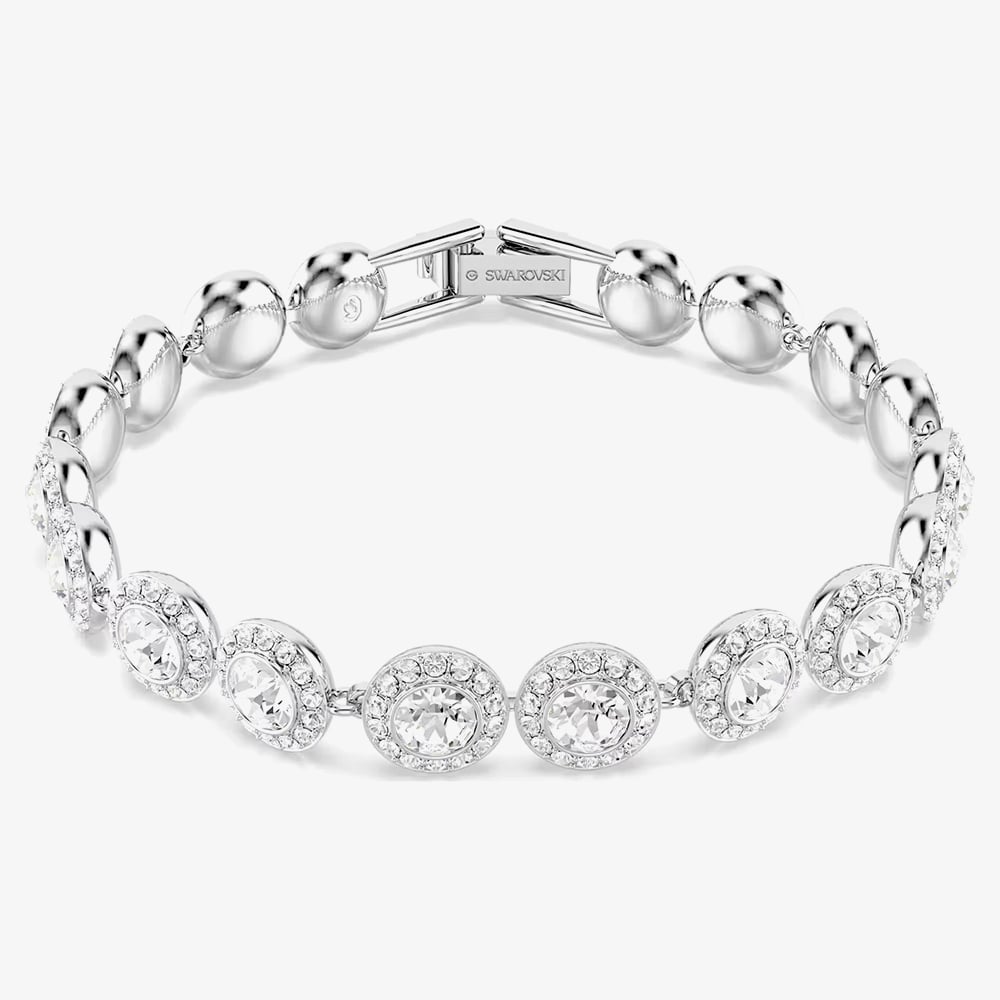 Swarovski Una Angelic Tennis Round Cut Crystals Bracelet 5682279