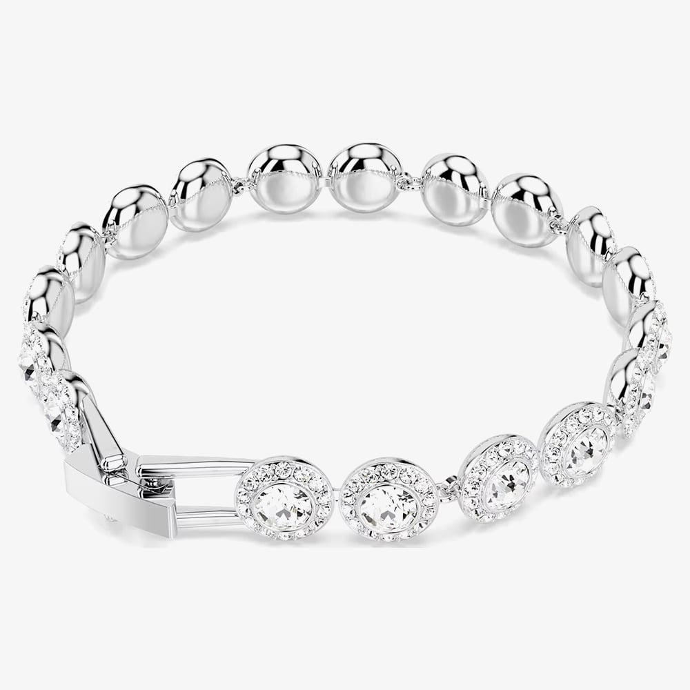 Swarovski Una Angelic Tennis Round Cut Crystals Bracelet 5682279