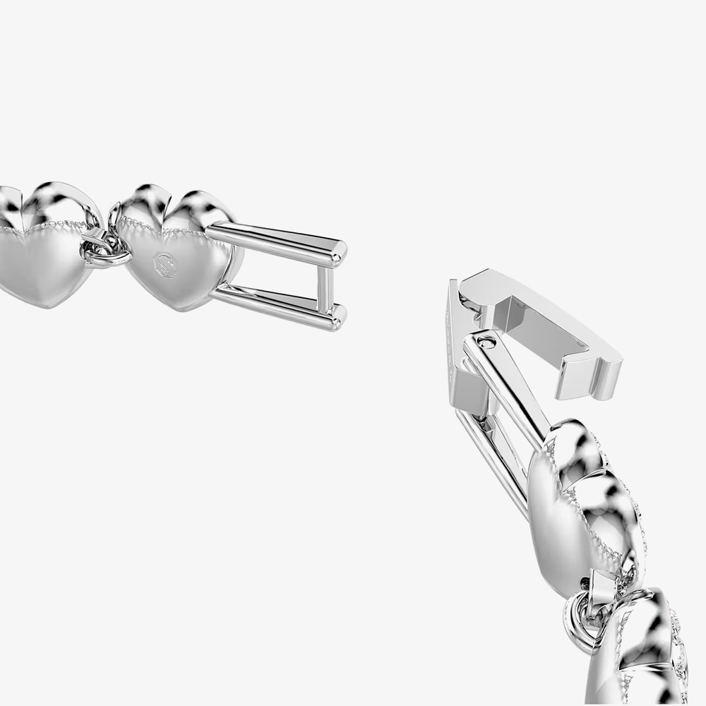 Ariana Grande X Swarovski Capsule White Crystal Heart Bracelet 5720860