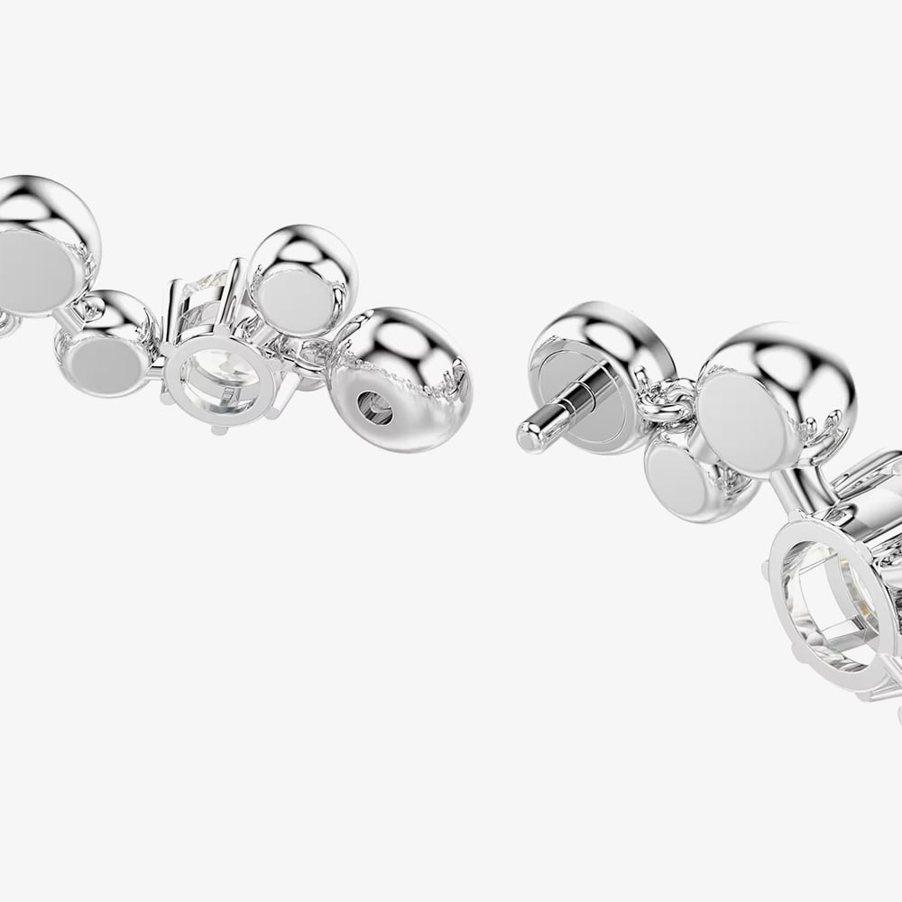 Swarovski Constella Rhodium Plated White Crystal Bracelet 5722469