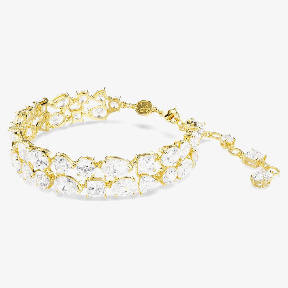 Swarovski Mesmera Gold Tone Plated Zirconia Bracelet 5743827