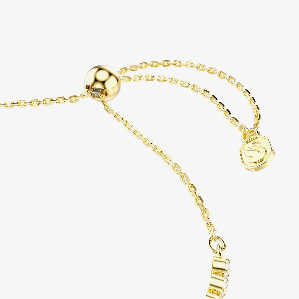 Swarovski Idyllia Gold Tone Plated Arrow Heart Bracelet 5744061