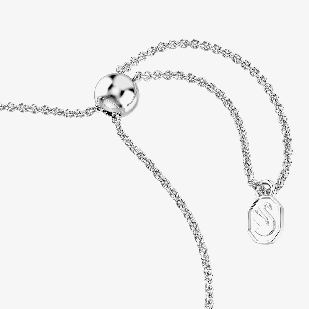 Swarovski Idyllia Rhodium Plated Silver Arrow Sliding Bracelet 5741523