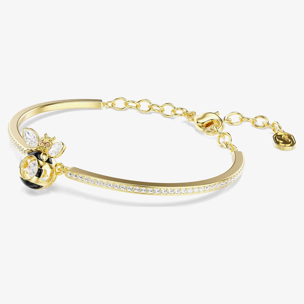 Swarovski Idyllia Gold Tone Plated Bee Bracelet 5742679