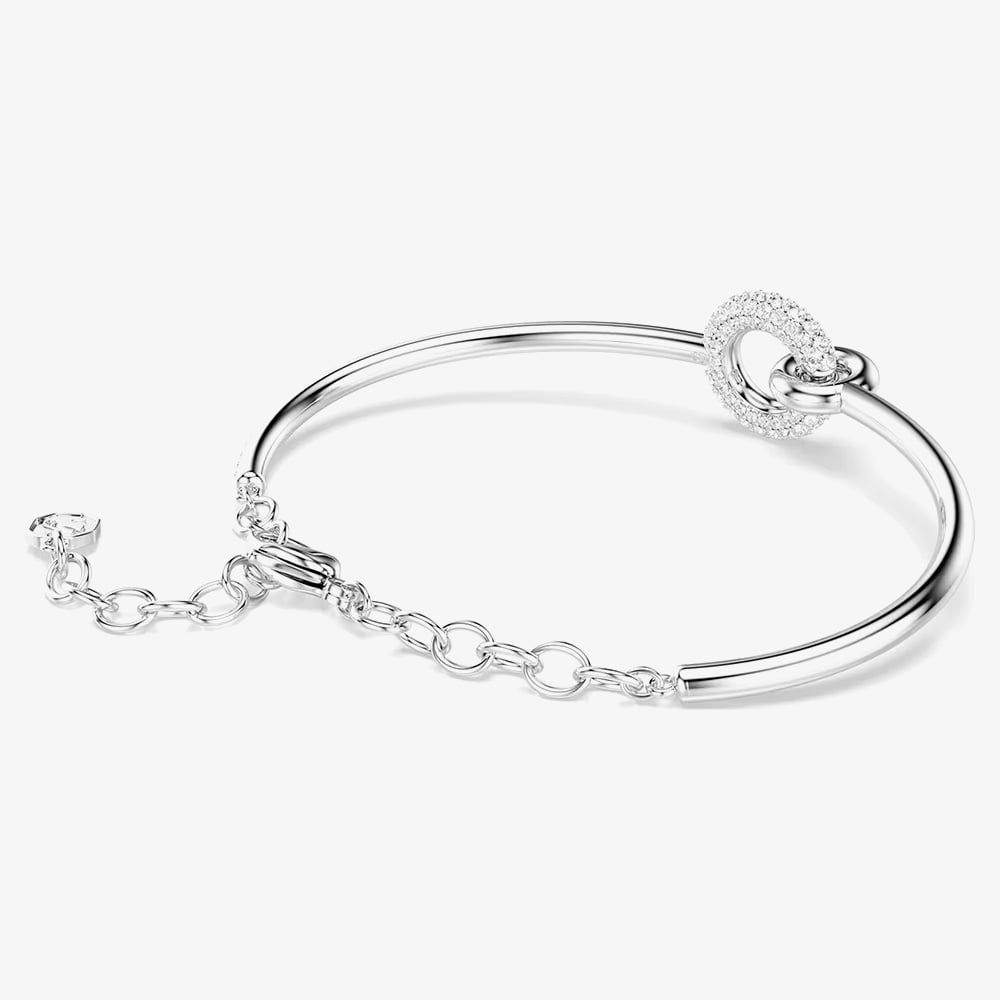 Swarovski Dextera Rhodium Plated Crystal Set Bracelet 5743569