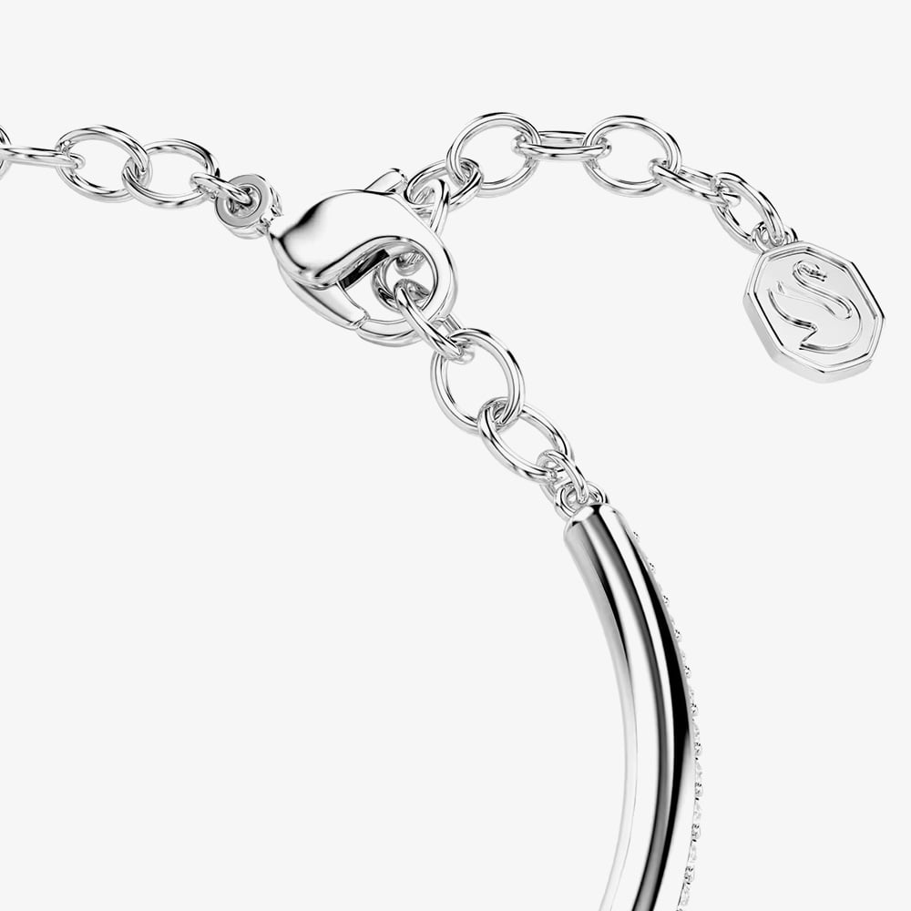 Swarovski Dextera Rhodium Plated Crystal Set Bracelet 5743569