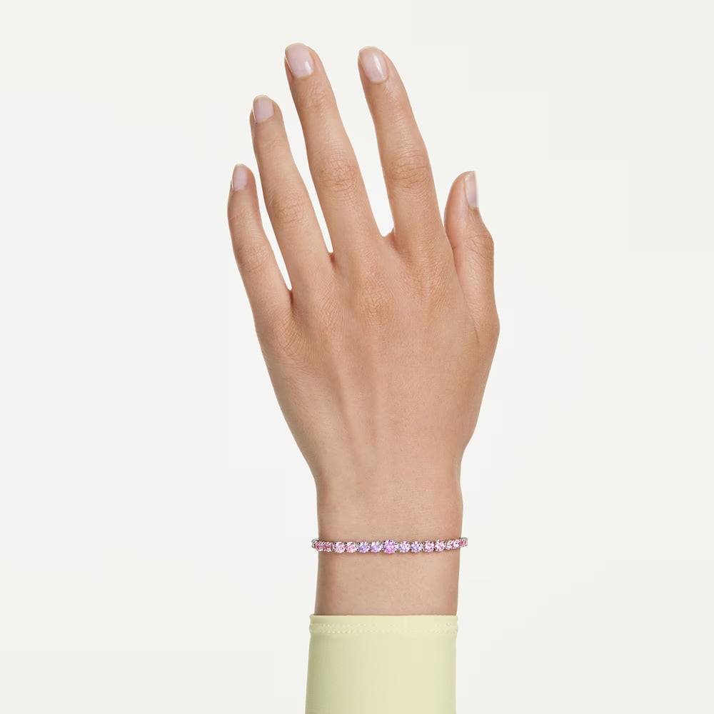 Swarovski Matrix Rhodium Plated Multicolour Crystal Bracelet 5751197