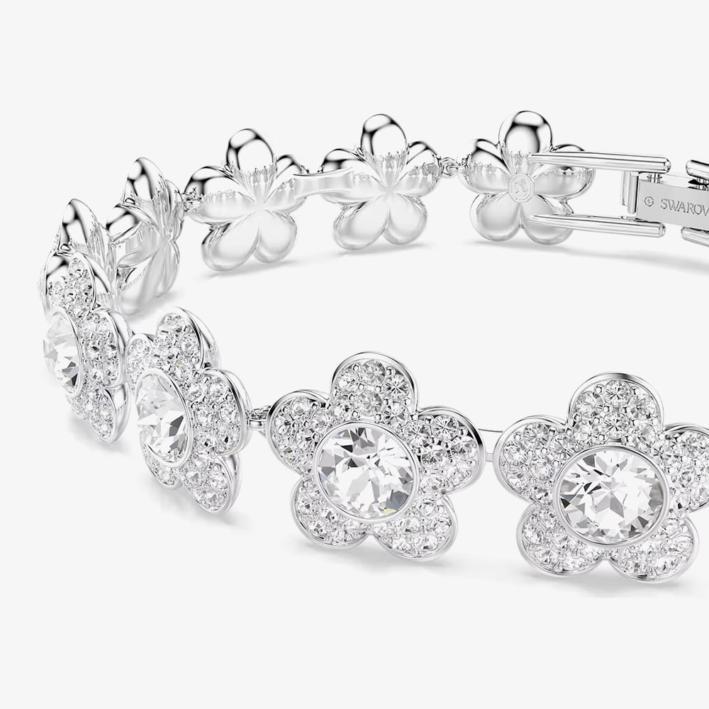 Swarovski Ariana Grande x Swarovski Crystal Flower Chain Bracelet 5749182