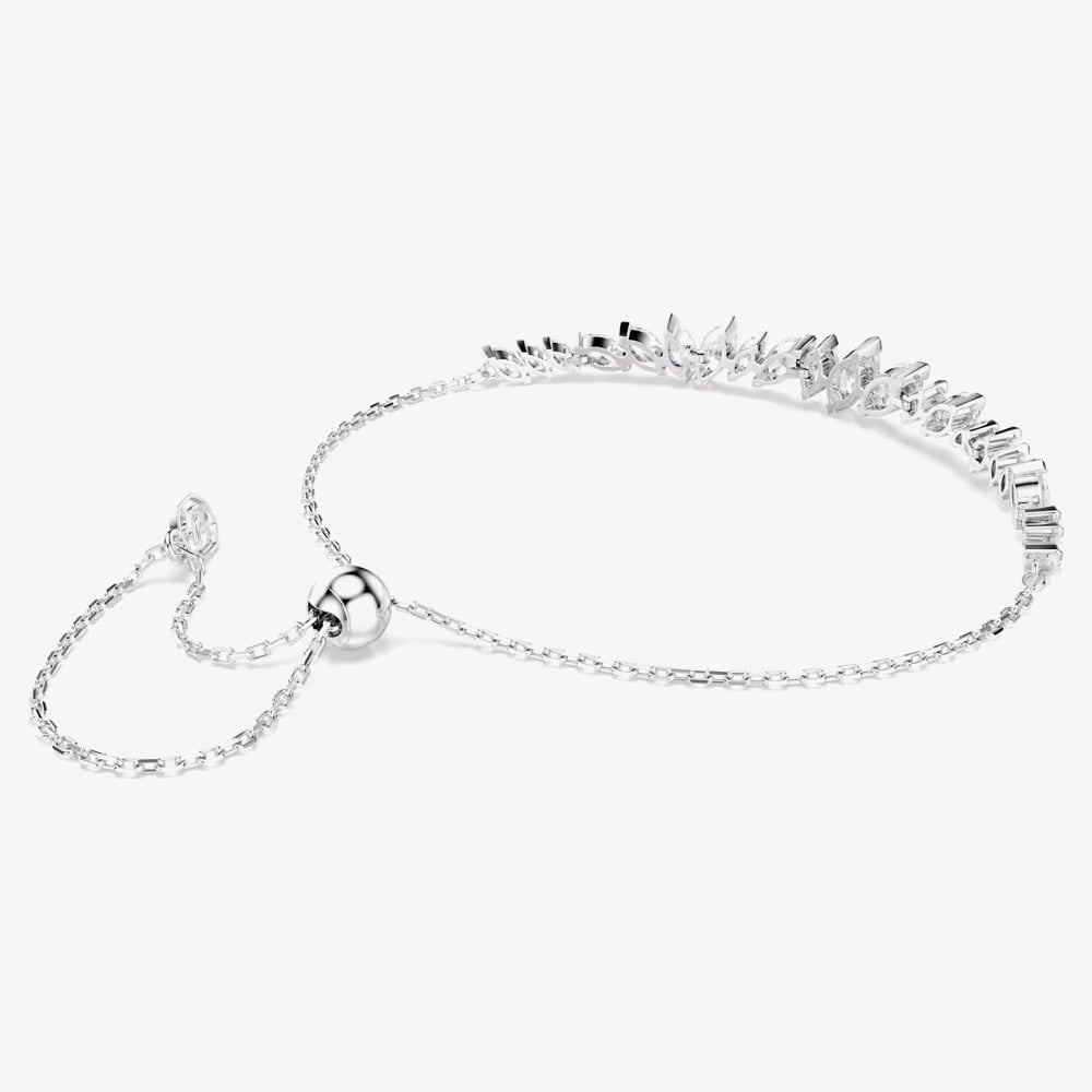 Swarovski Mesmera Rhodium Plated Marquise Cut Bracelet 5748650