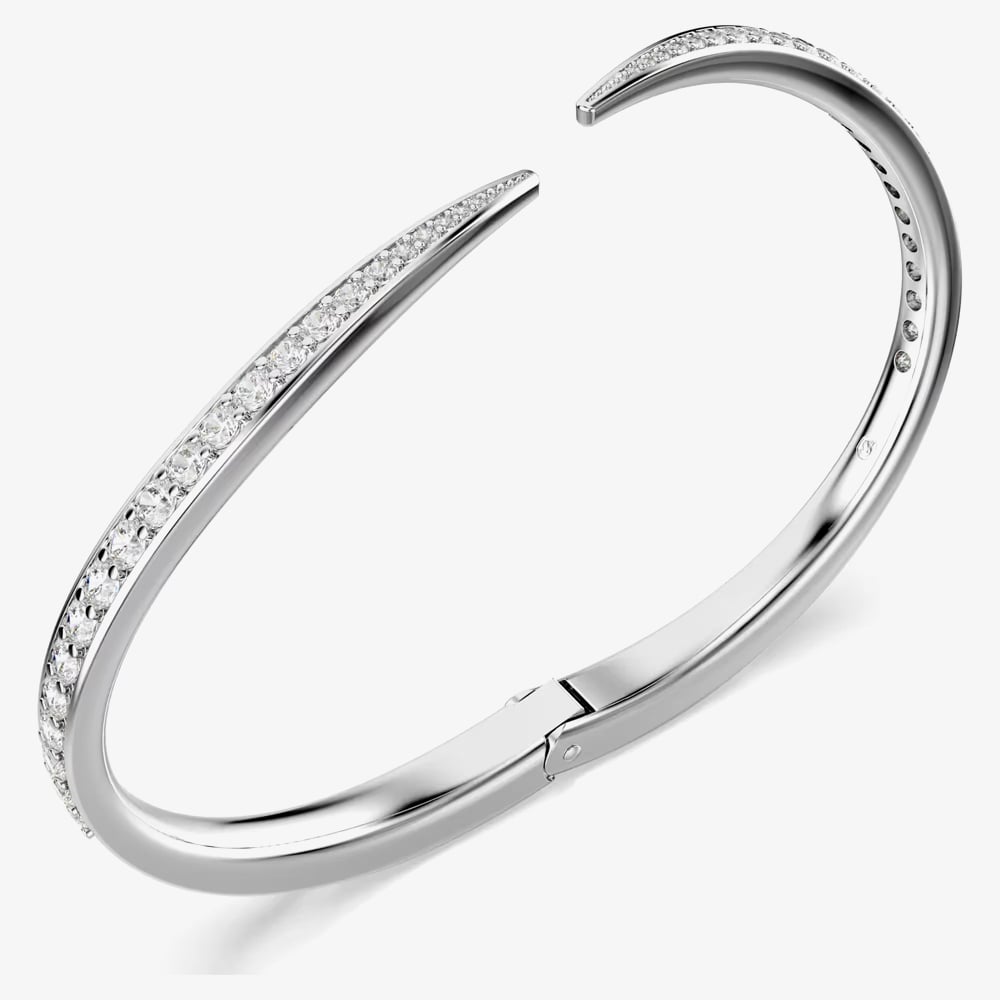 Swarovski Vienna Rhodium Plated Medium Bangle 5749200