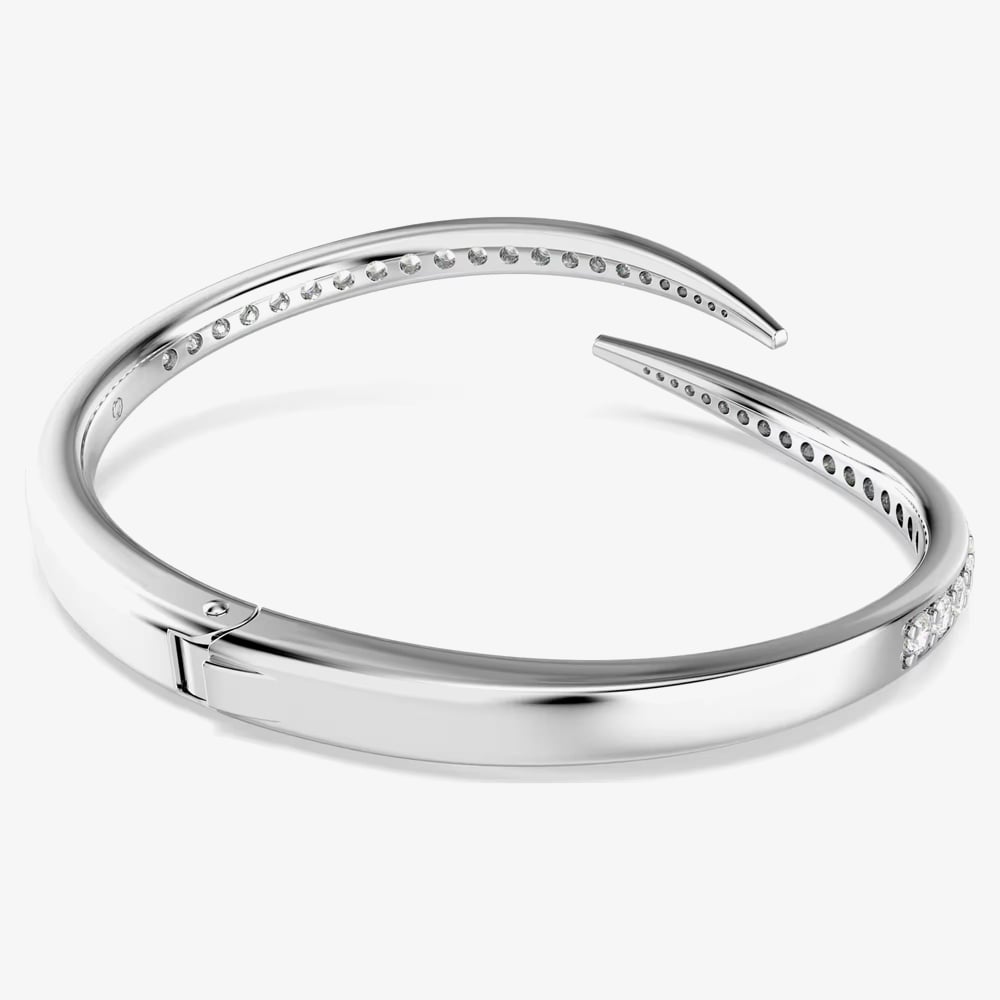 Swarovski Vienna Rhodium Plated Medium Bangle 5749200