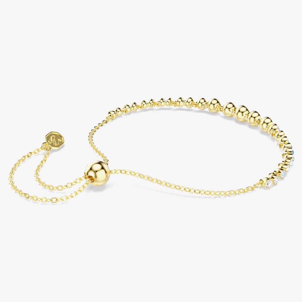 Swarovski Imber 18ct Yellow Gold Plated Blue Bracelet 5757824