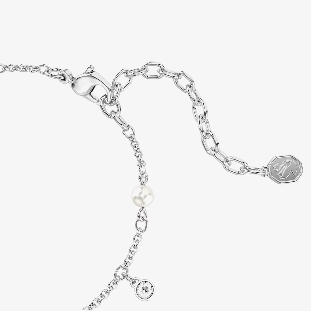 Swarovski Imber Rhodium Plated Crystal Pearl Bracelet 5754242