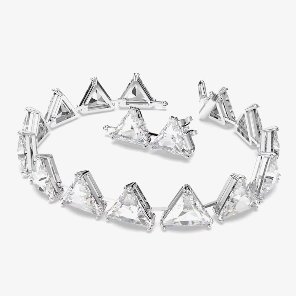 Swarovski Ladies Millenia Triangle Crystal Bracelet 5600864 