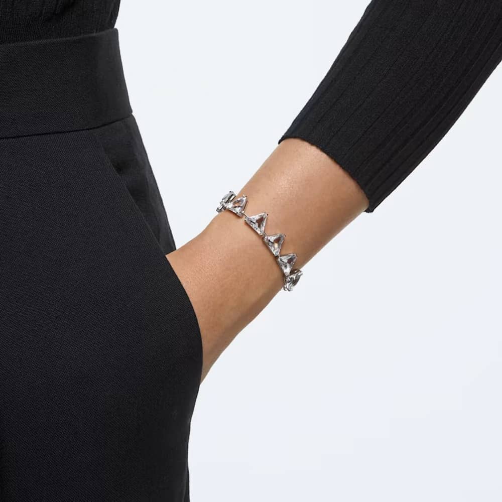 Swarovski Ladies Millenia Triangle Crystal Bracelet 5600864 