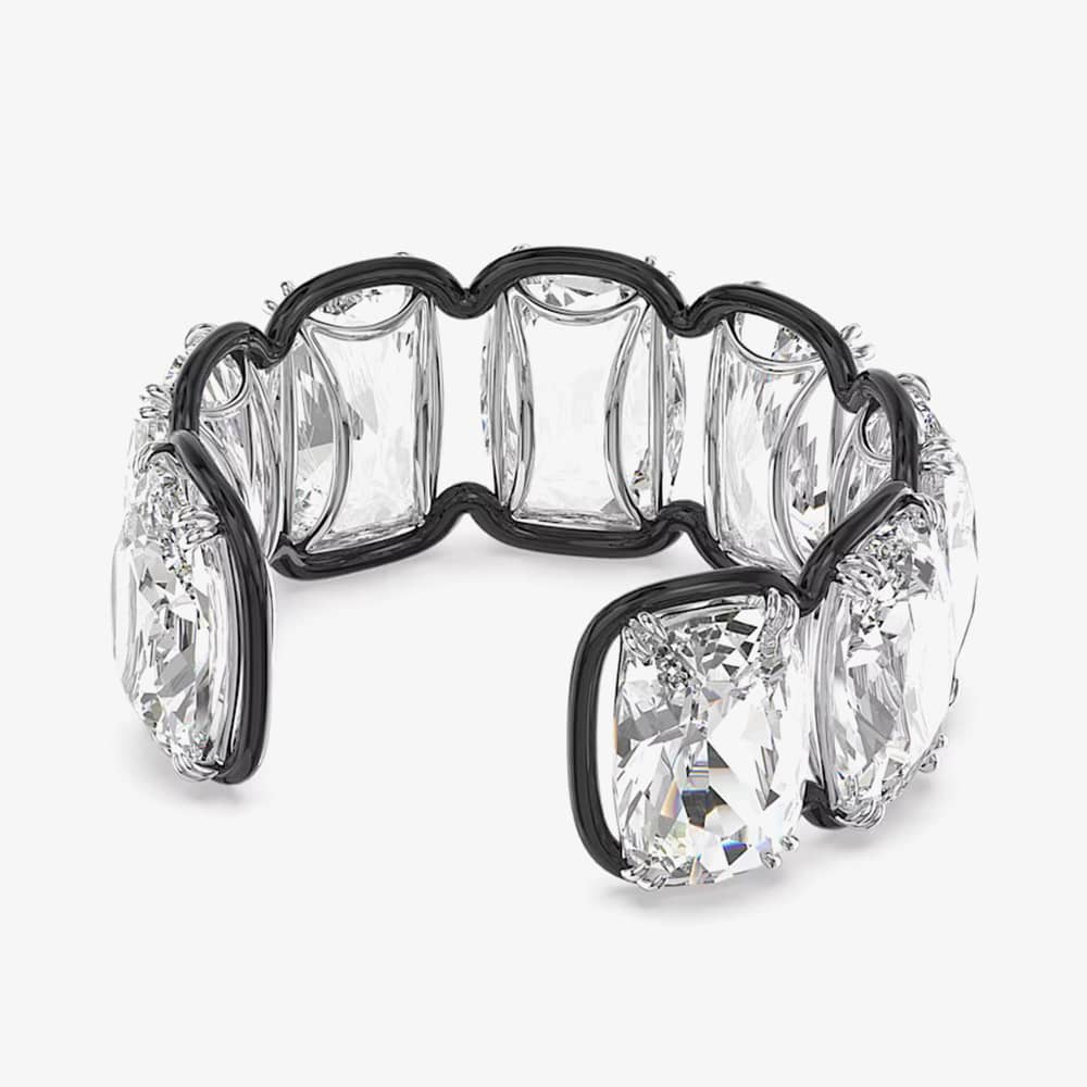 Swarovski Ladies Harmonia Crystal Cuff Bangle 5600039