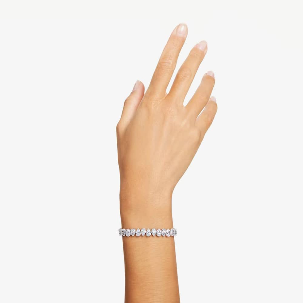 Swarovski Millenia Pear White Crystal Bracelet 5598350