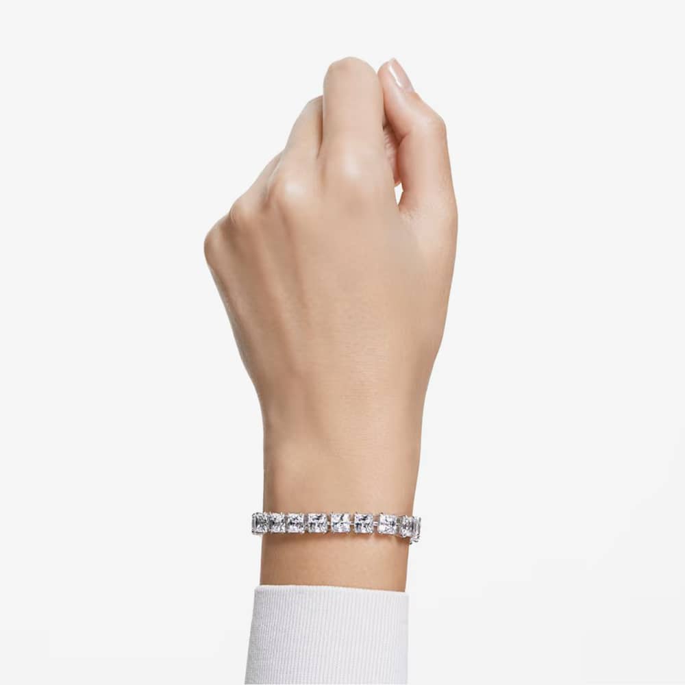 Swarovski Millenia Square White Crystal Bracelet 5599202