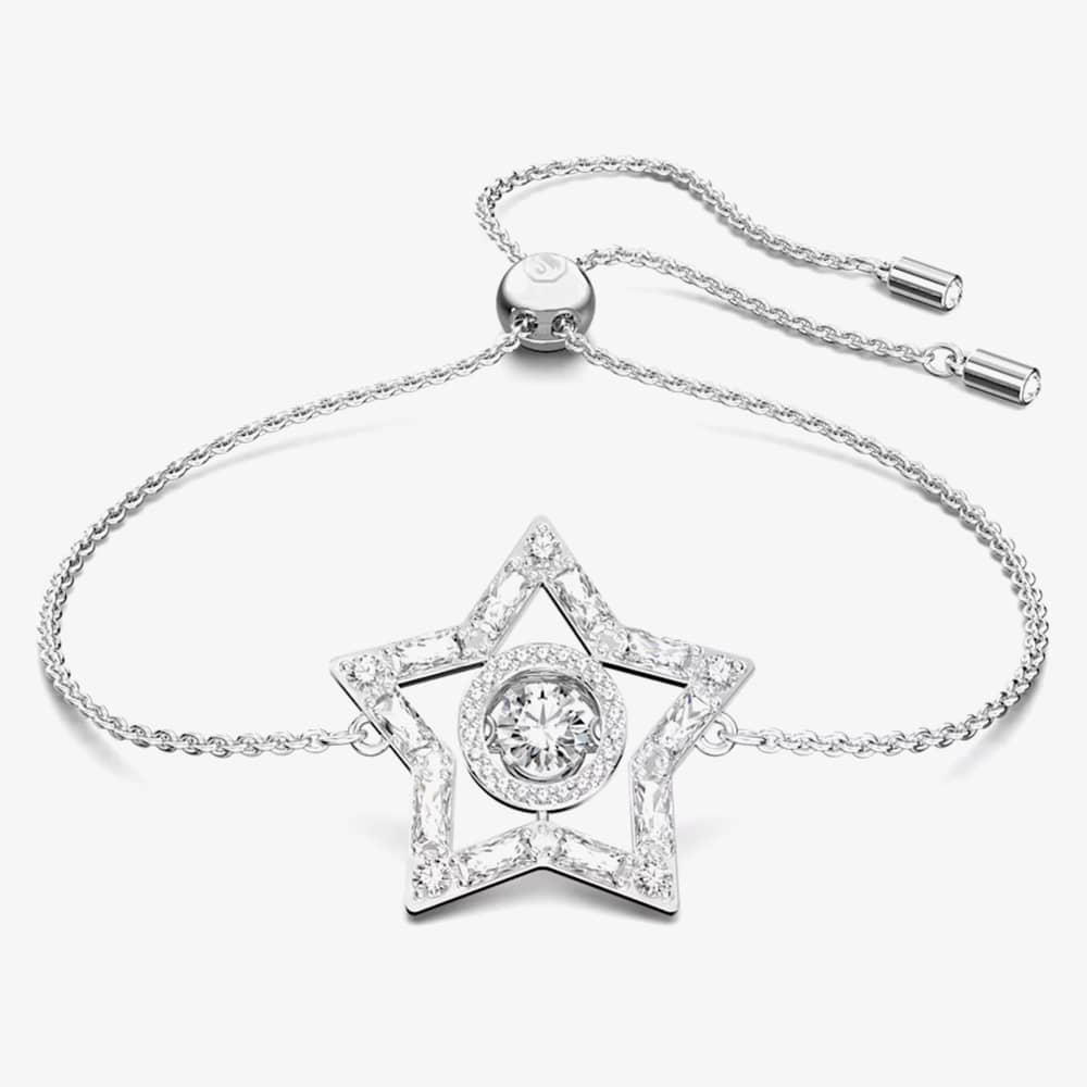 Product photograph of Swarovski Stella Crystal Star Bracelet 5617881 from The Jewel Hut