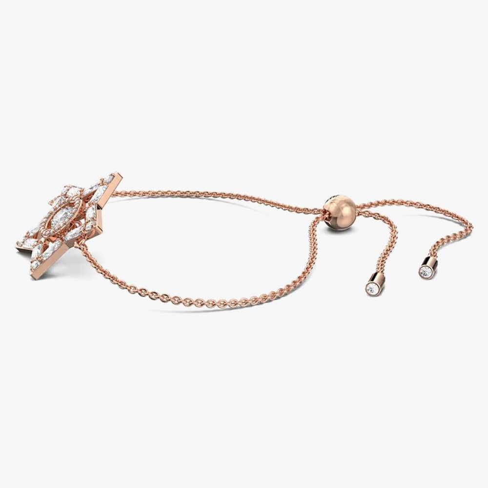 Swarovski Stella Rose Gold Tone Plated Crystal Star Bracelet 5617882