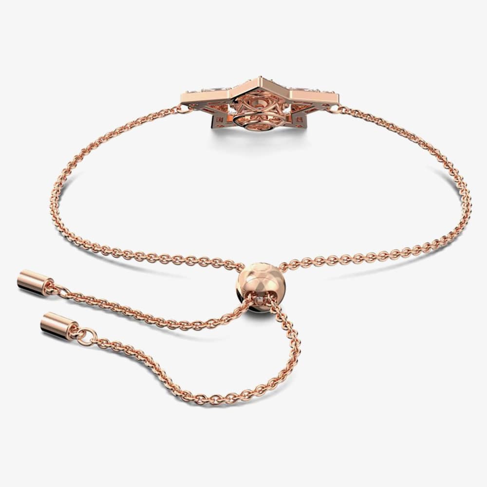 Swarovski Stella Rose Gold Tone Plated Crystal Star Bracelet 5617882