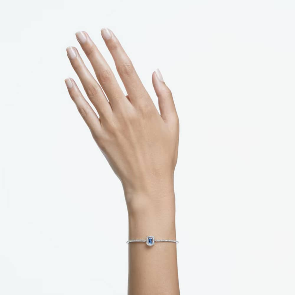Swarovski Millenia Blue & White Crystal Bangle 5620556