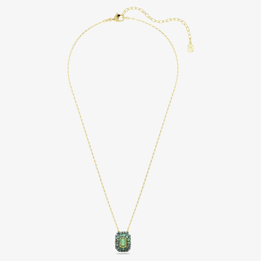 Swarovski Sublima 18ct Yellow Gold Green Pendant 5752884