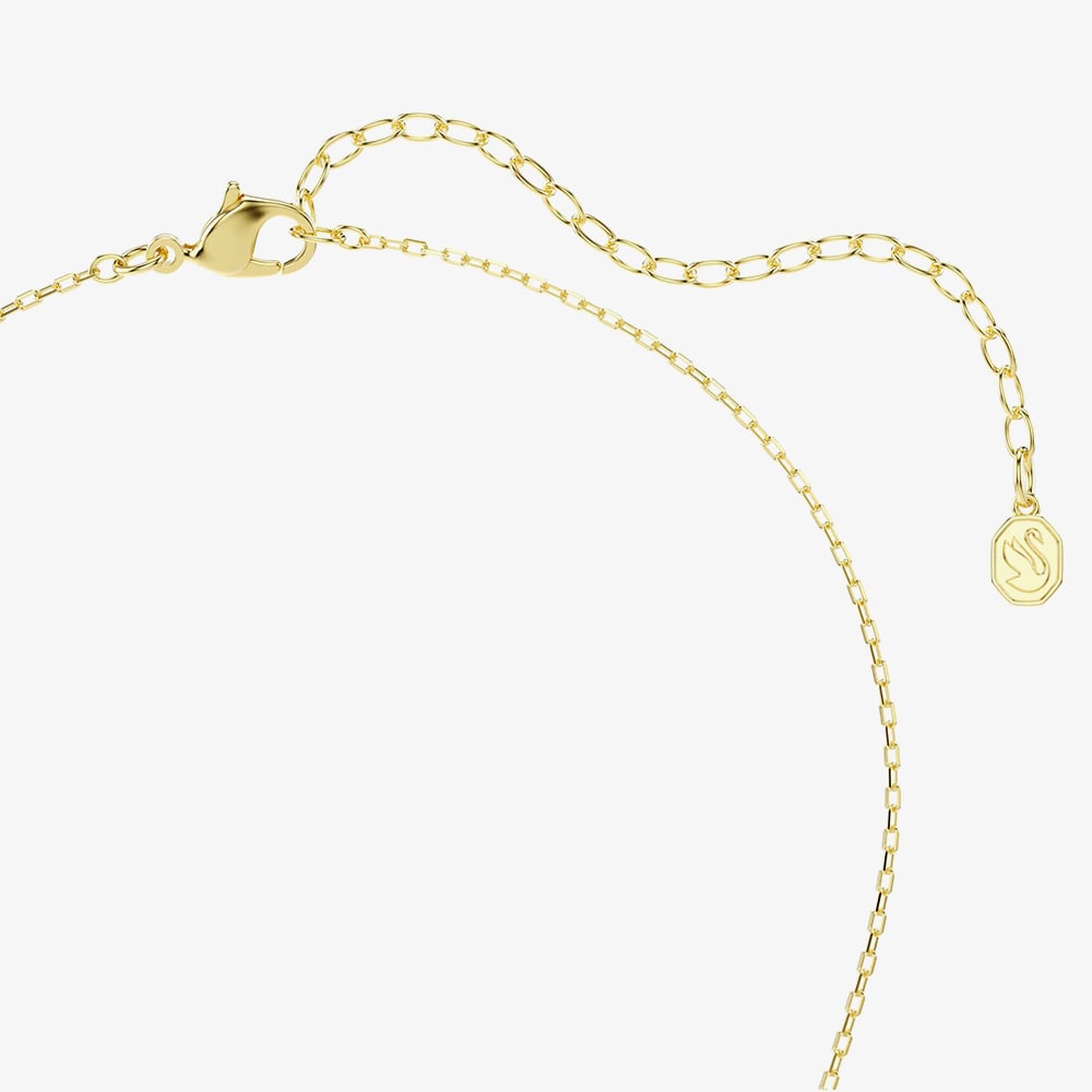 Swarovski Sublima 18ct Yellow Gold Green Pendant 5752884