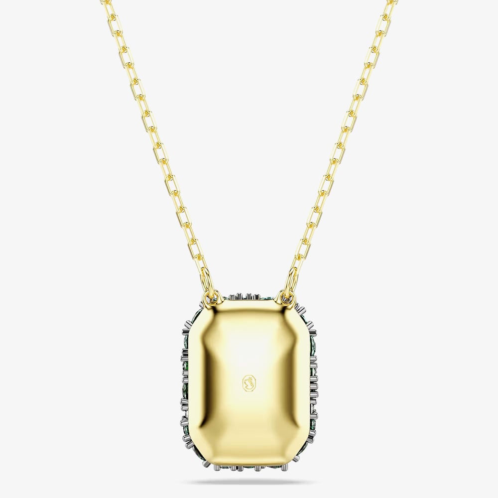 Swarovski Sublima 18ct Yellow Gold Green Pendant 5752884