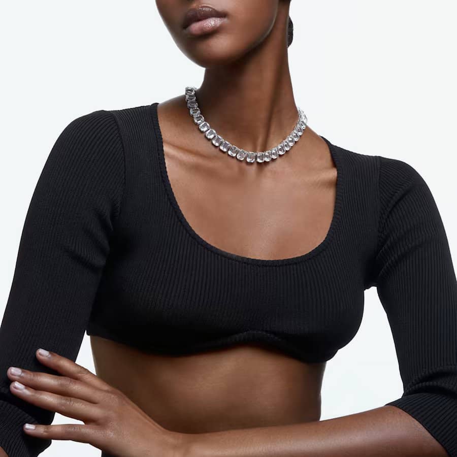 Swarovski Millenia Octagon Crystal Necklace 5614929