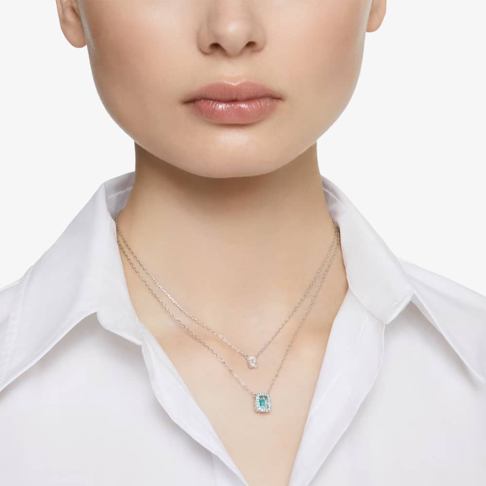 Swarovski Ladies Millenia Octagon Layered Necklace 5640557