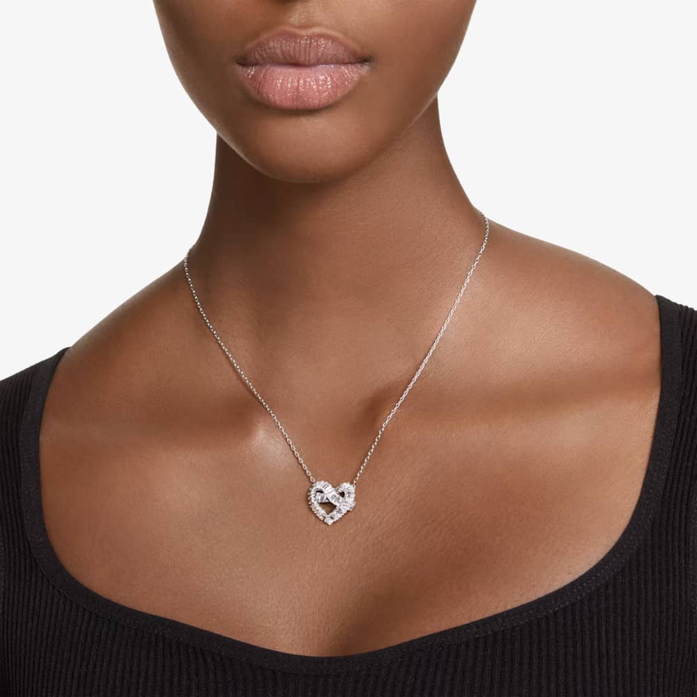 Swarovski Matrix Mixed Cut Heart Necklace 5647924