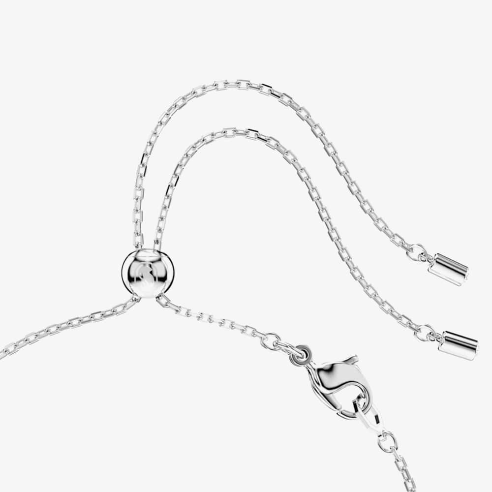Swarovski Idyllia Rhodium Plated Yellow Flower Necklace 5679939