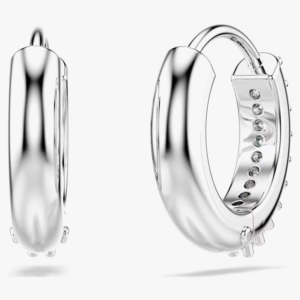 Swarovski Matrix Tennis Crystal Hoop Earrings 5690670