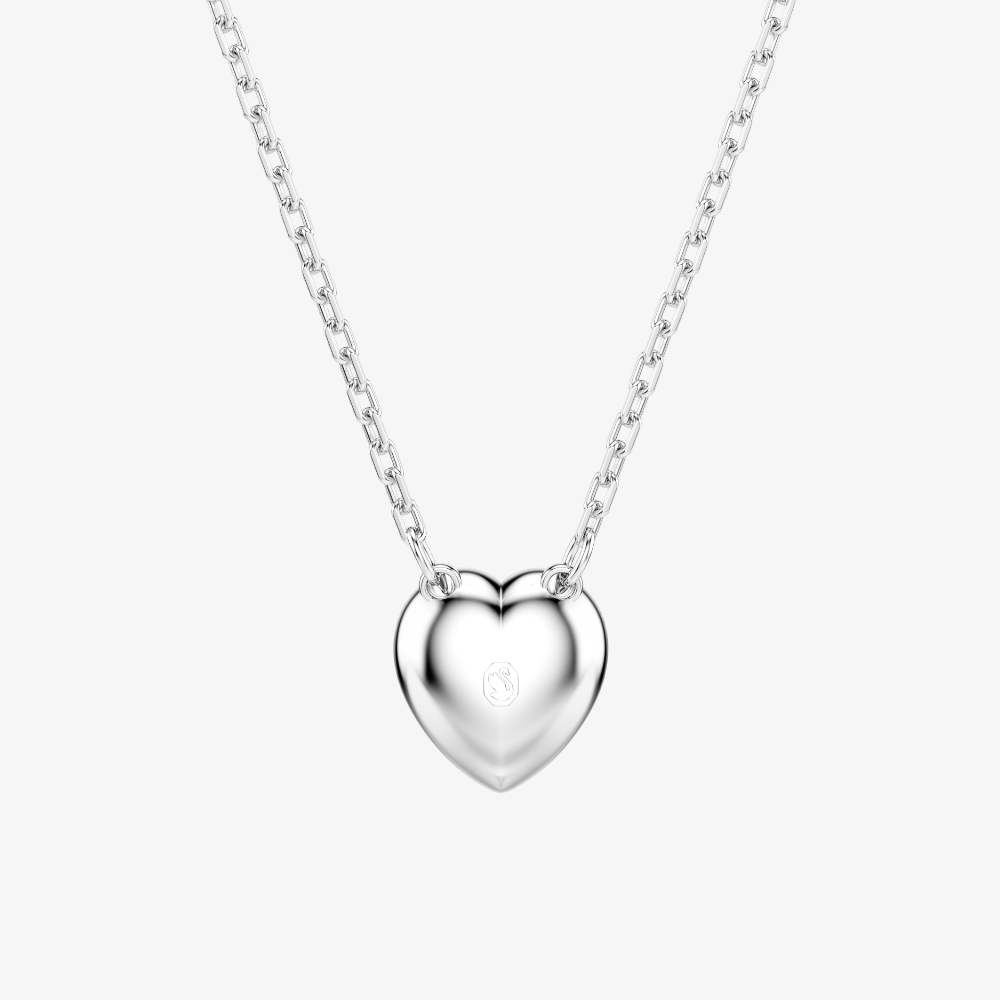Ariana Grande X Swarovski Capsule White Crystal Heart Pendant Necklace 5720852