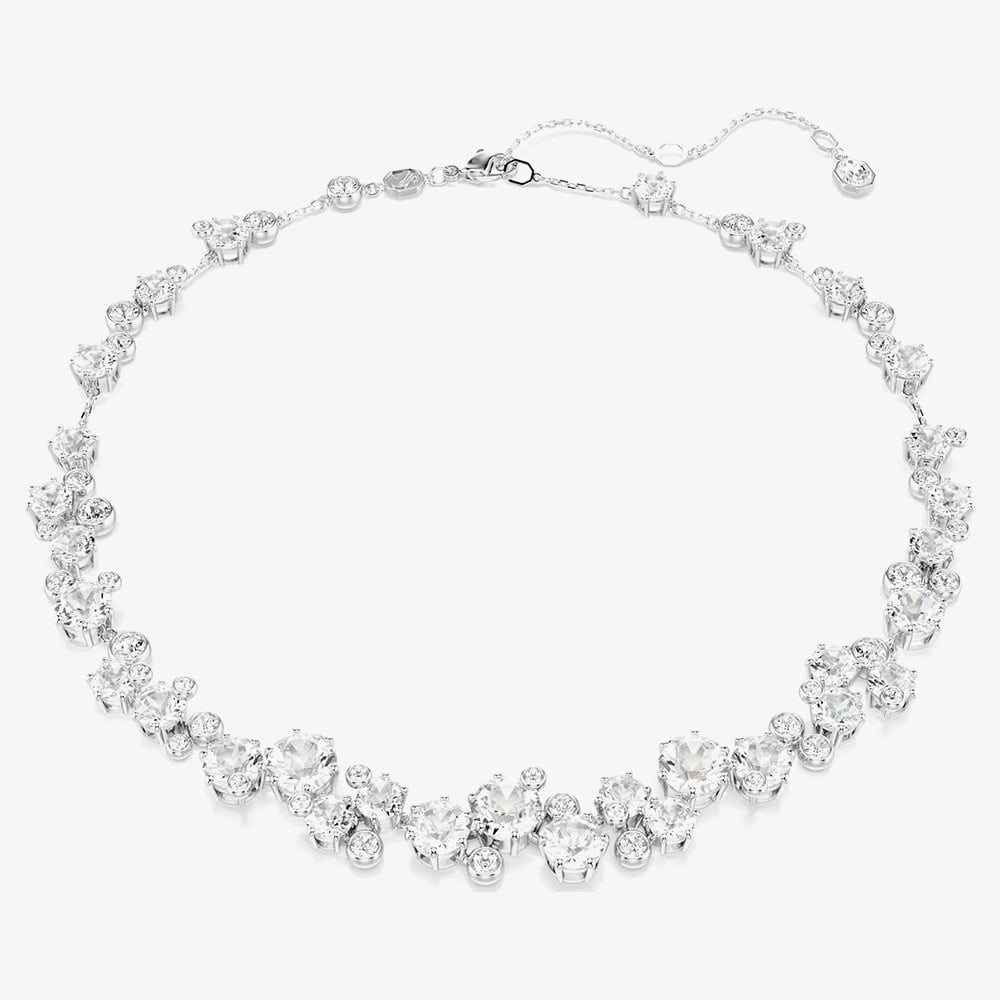 Click to view product details and reviews for Swarovski Constella Rhodium Plated White Crystal Necklace 5722472. Click to view product details and reviews for Swarovski Constella Rhodium Plated White Crystal Necklace 5722472.