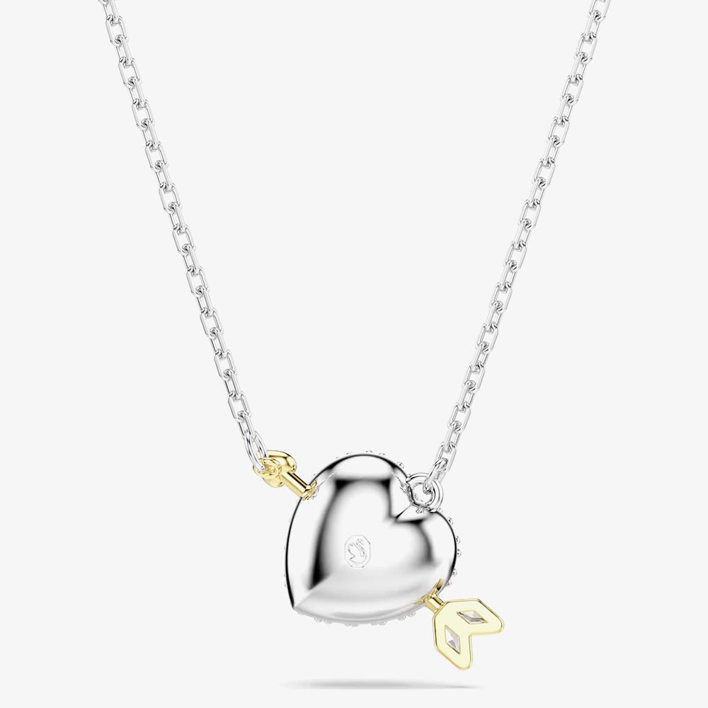 Swarovski Idyllia Mixed Metal Cupids Arrow Heart Necklace 5737291