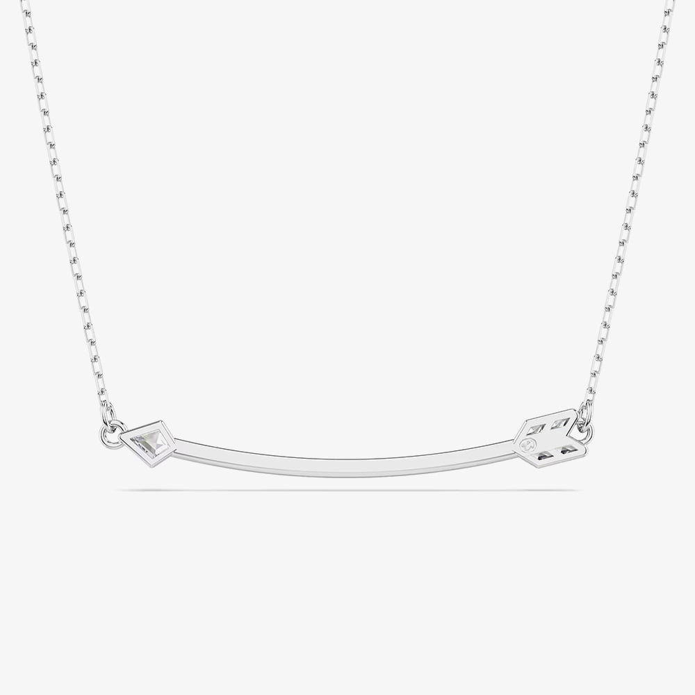 Swarovski Idyllia Rhodium Plated Crystal Arrow Necklace 5737293