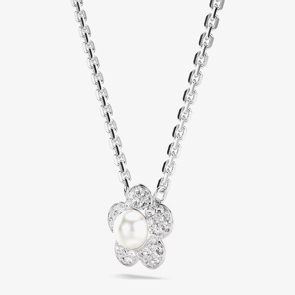 Swarovski Ariana Grande x Swarovski Crystal Pearl Flower Necklace 5755817