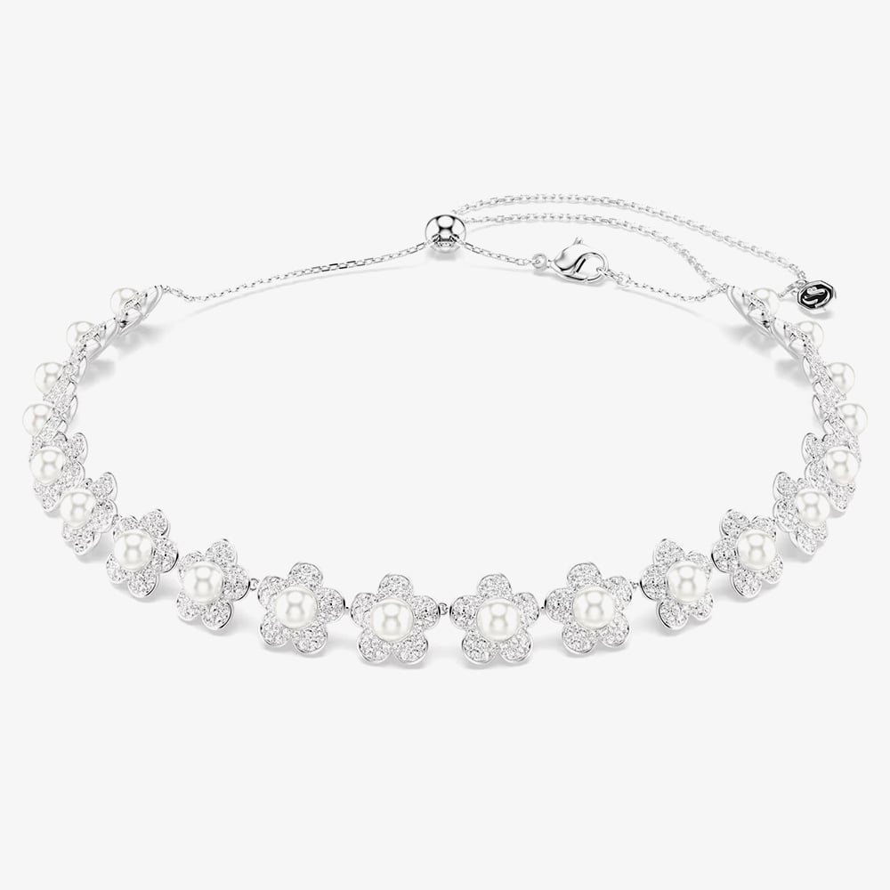 Swarovski Ariana Grande x Swarovski Crystal Flower Choker Necklace 5751250