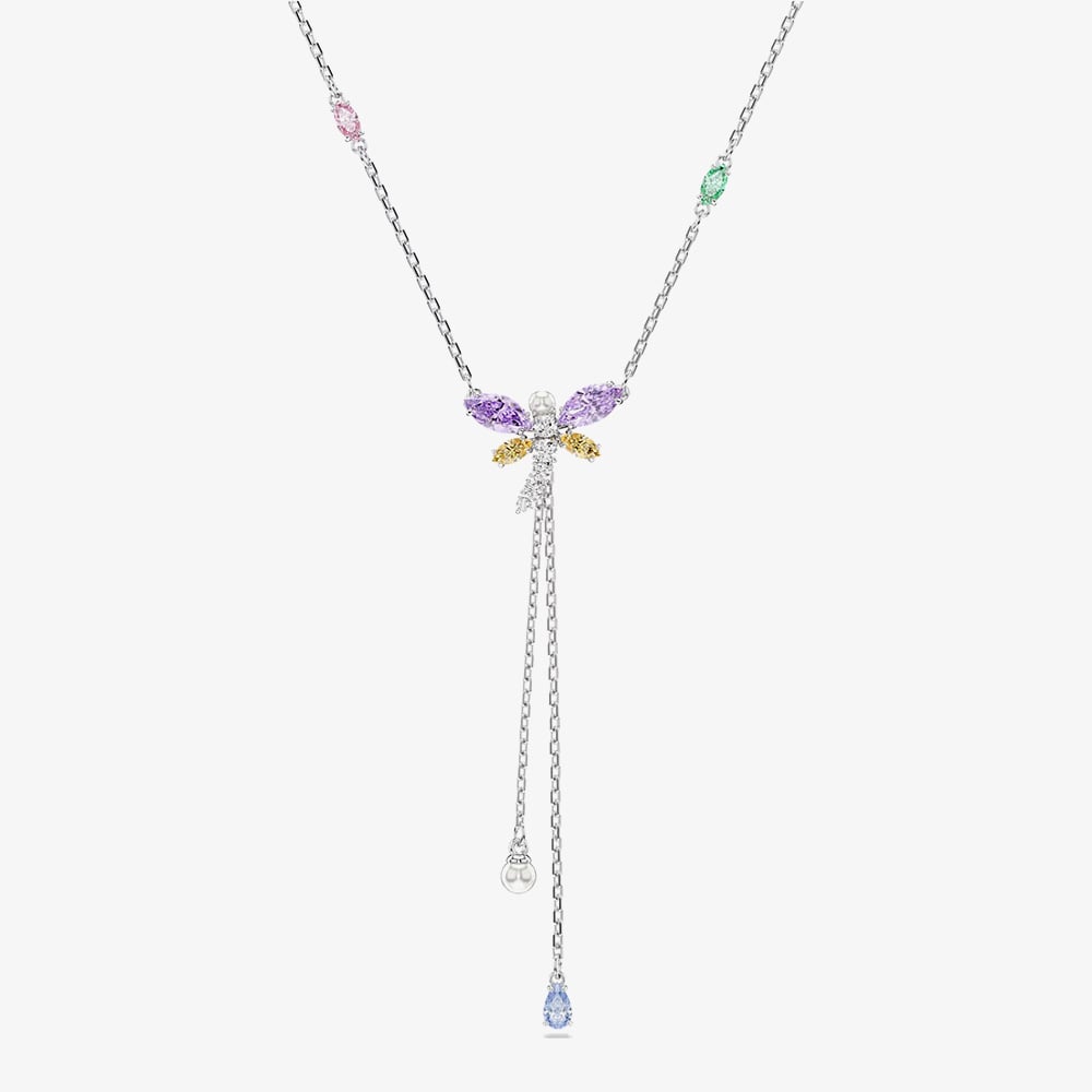 Swarovski Ariana Grande x Swarovski Multicoloured Dragonfly Y Necklace 5749183