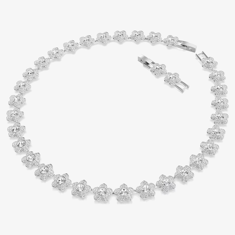 Swarovski Ariana Grande x Swarovski Crystal Flower Chain Necklace 5749179