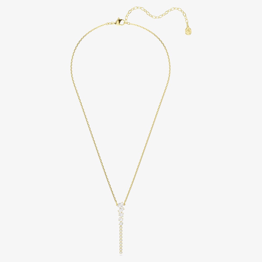 Swarovski Mesmera 18ct Yellow Gold Plated Y Pendant 5747997