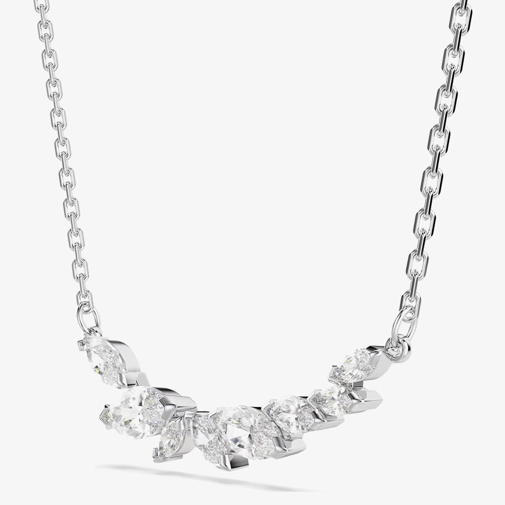 Swarovski Mesmera Rhodium Plated Marquise Cut Pendant 5759838
