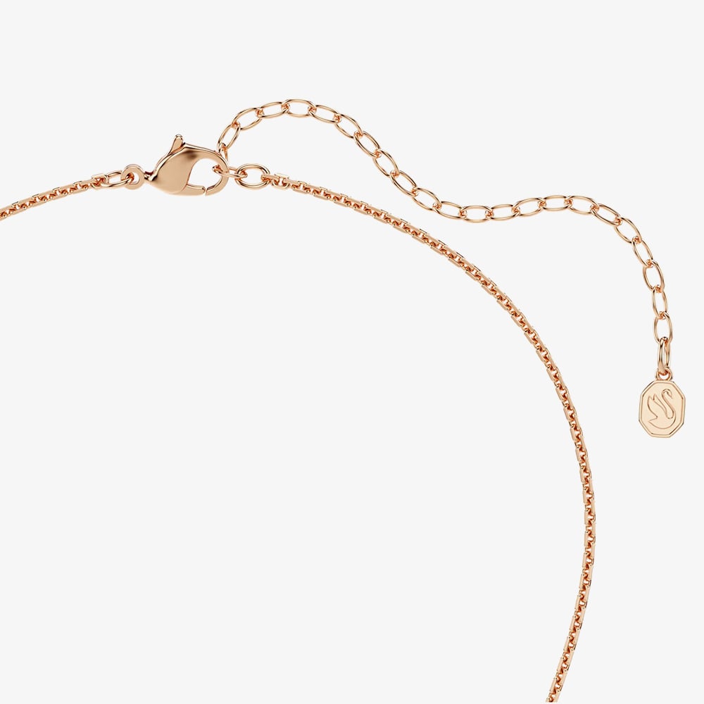 Swarovski Sublima 18ct Rose Gold Plated Round Cut Cluster Pendant 5764190