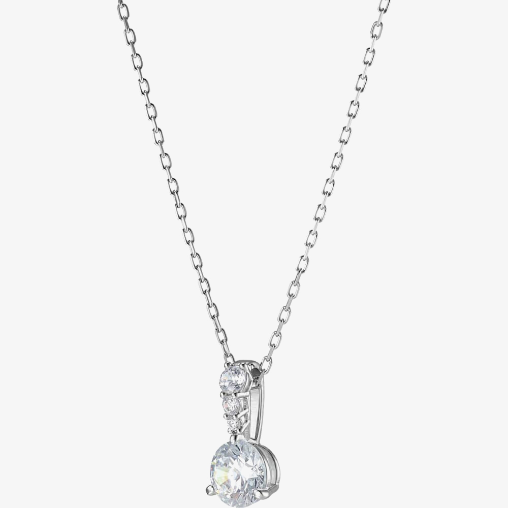 Swarovski Solitaire White Crystal Pendant 5472635